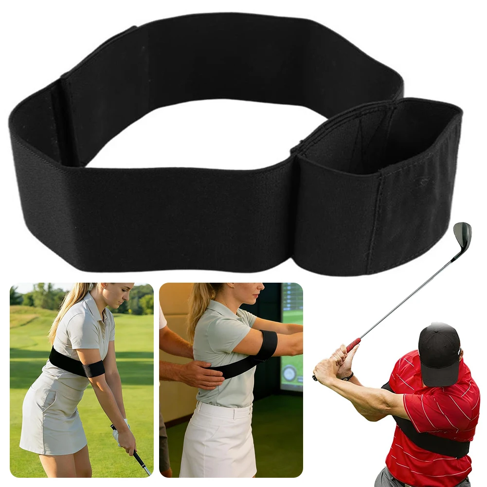 

Портативный пояс для коррекции осанки и движения рук при игре в гольф, тренажер для начинающих, аксессуар для контроля мяча, гольф-аксессуары