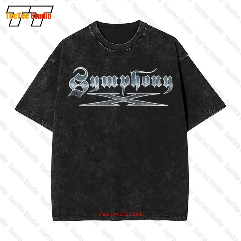Symphony X American Progressive Metal Band Logo Vintage Oversized T-Shirt M 2Xl KO61
