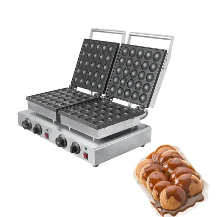 Snack Equipment Commercial Poffertjes Maker Electric Mini Dutch Pancake Maker Mini Pancake Maker Baker Machine