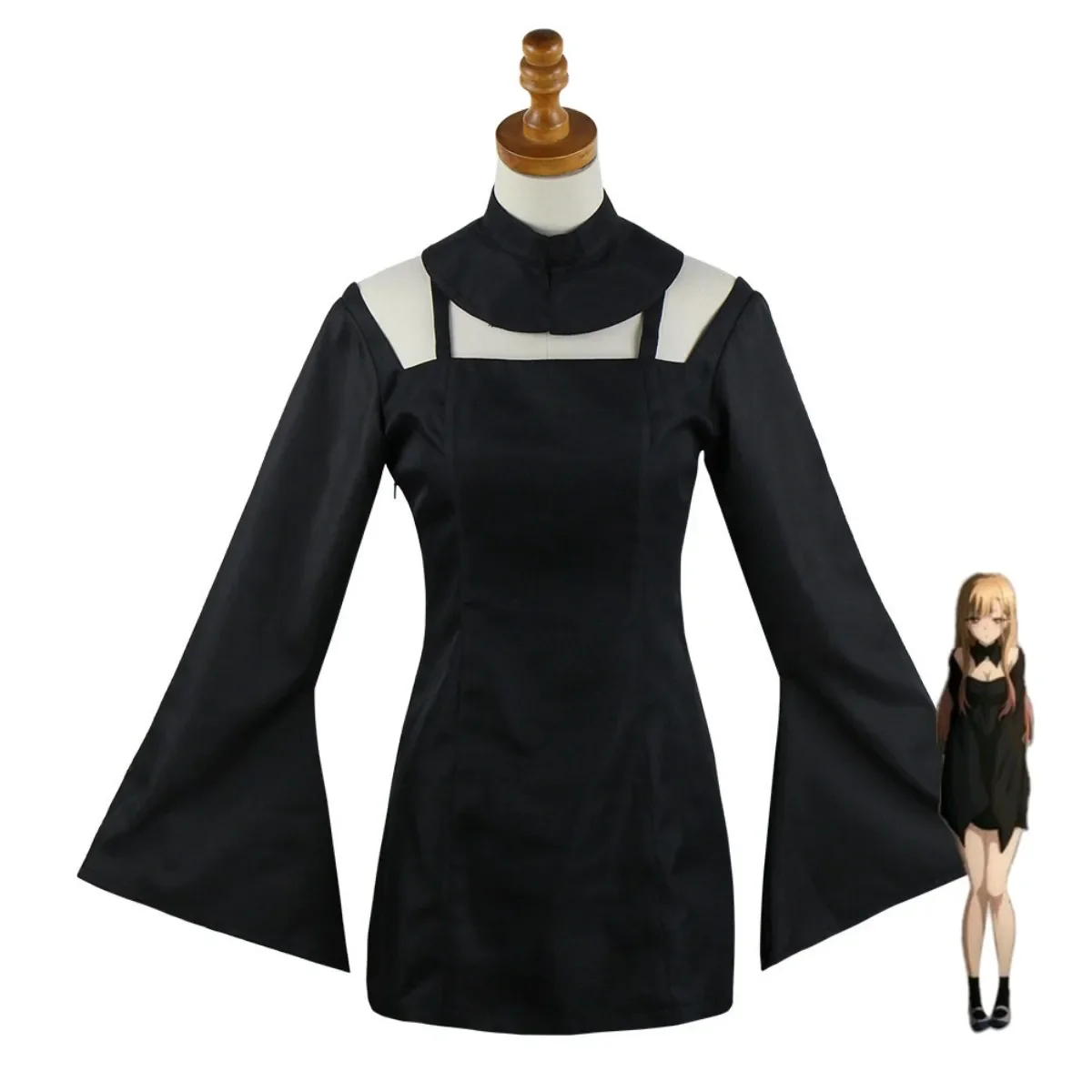 Anime My Dress-Up Darling Kitagawa Marin Inui Sajuna Gojo Wakana Cosplay Costume School Uniform Dress Wig Man Woman Sexy Suit - Image 4