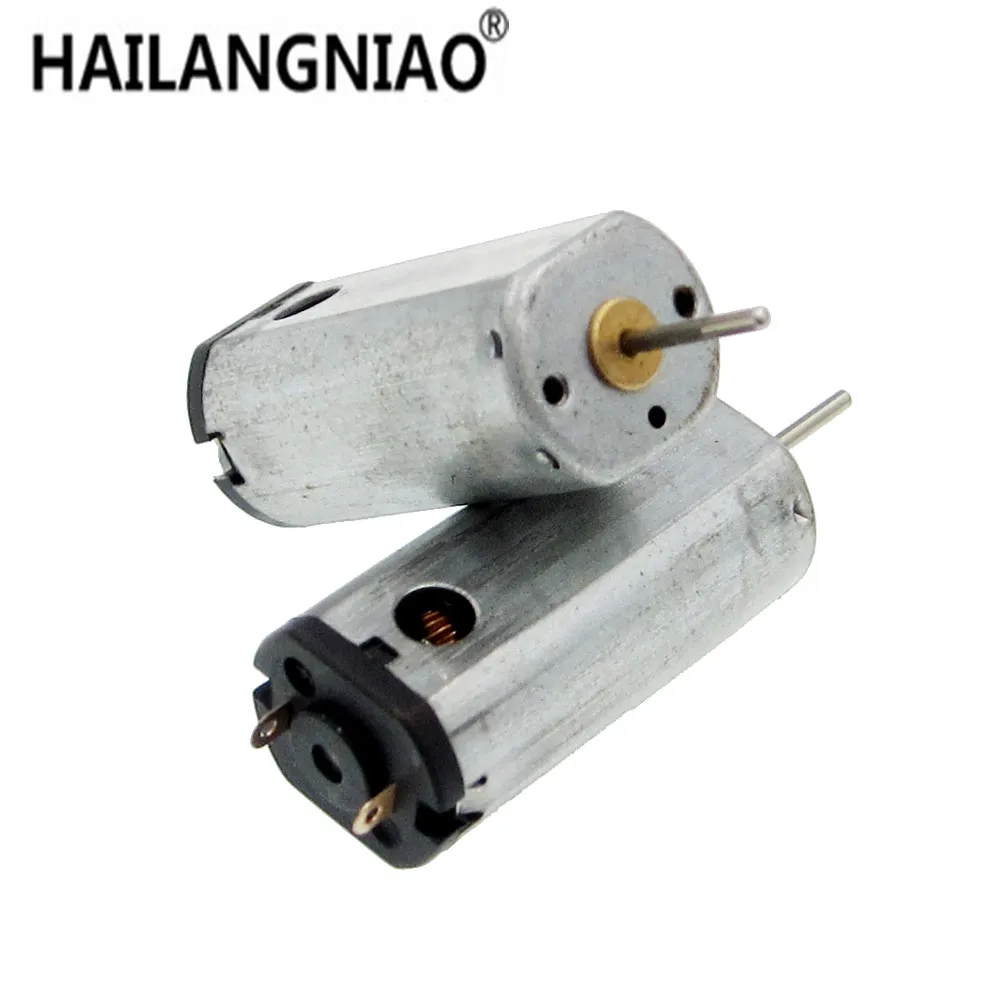 2pc N50 Ferromagnetism Micro DC3.7-5V motor Hi-speed Large Torque with Heat Emission Hole DIY Parts