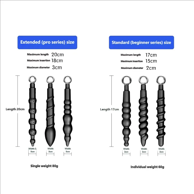 الموسعة والسميكة سيليكون المكونات الشرج للرجال تدليك البروستاتا الشرج توسع G بقعة تحفيز ذكر الاستمناء لعبة الجنس 18 + #6