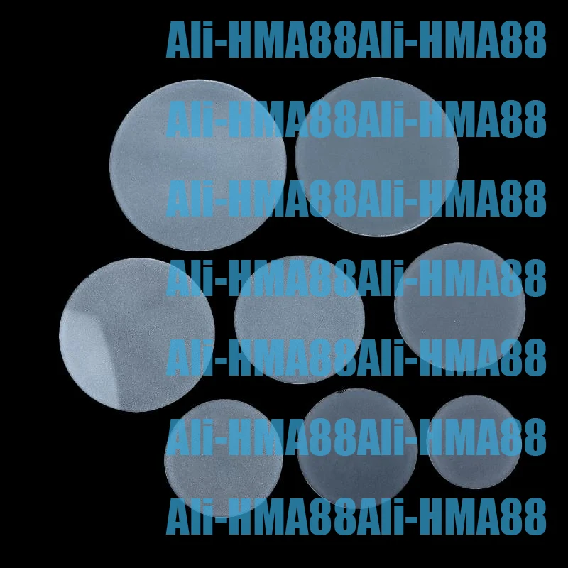 CCA83-5PCS Matte Glass Round Flat Semitransparent Frosted Glass Lampshade For LED Lamp Down Light Flashlight