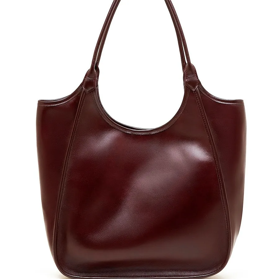 

Genuine Leather First Layer Cowhide New Large-capacity Light Luxury Casual Versatile Shoulder Armpit Bag