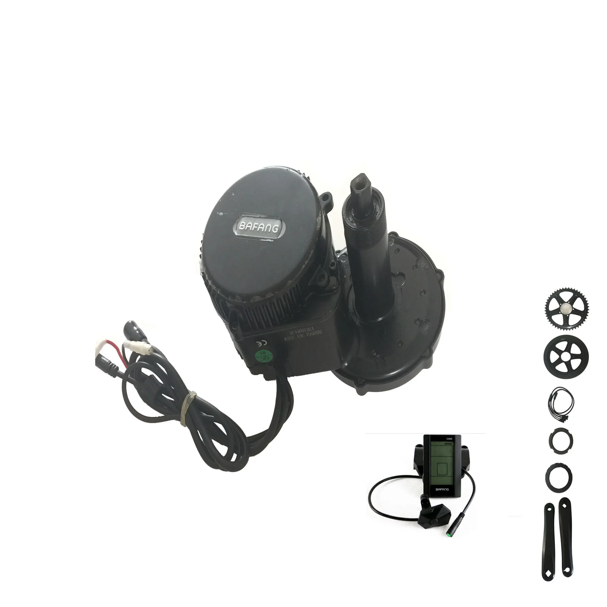 Suzhou Original Bafang Mid Drive Motor Kit Bafang Crank-drives Motor With C965 Display