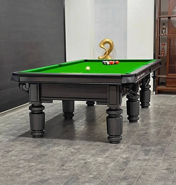 

Standard Billiard Table Commercial, Chinese Black Eight Household Indoor, Black 8 Billiard Table Billiard Case