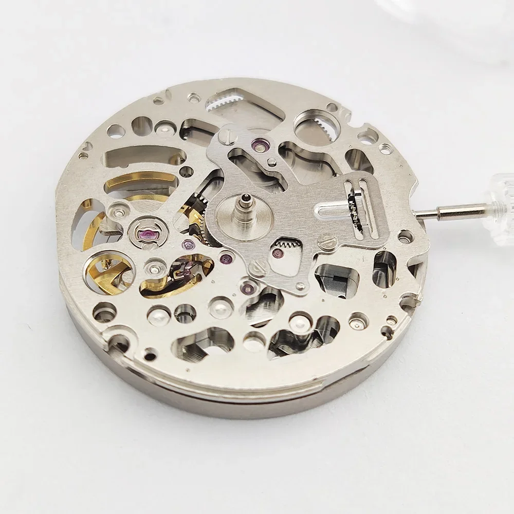اليابان حقيقية NH70 NH70A الحركة الميكانيكية 24 جواهر الهيكل العظمي آلية تعديل ساعة أوتوماتيكية استبدال الحركة