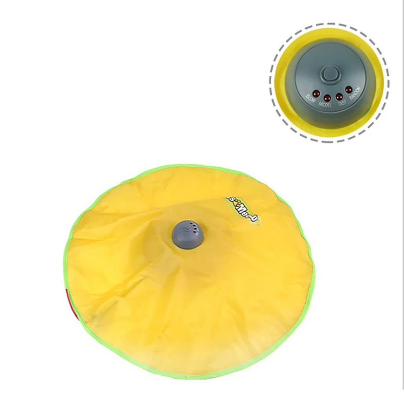 Interactive Cat Toy Electric Turntable Cat Training Funny Cat Spinning Chase Toy