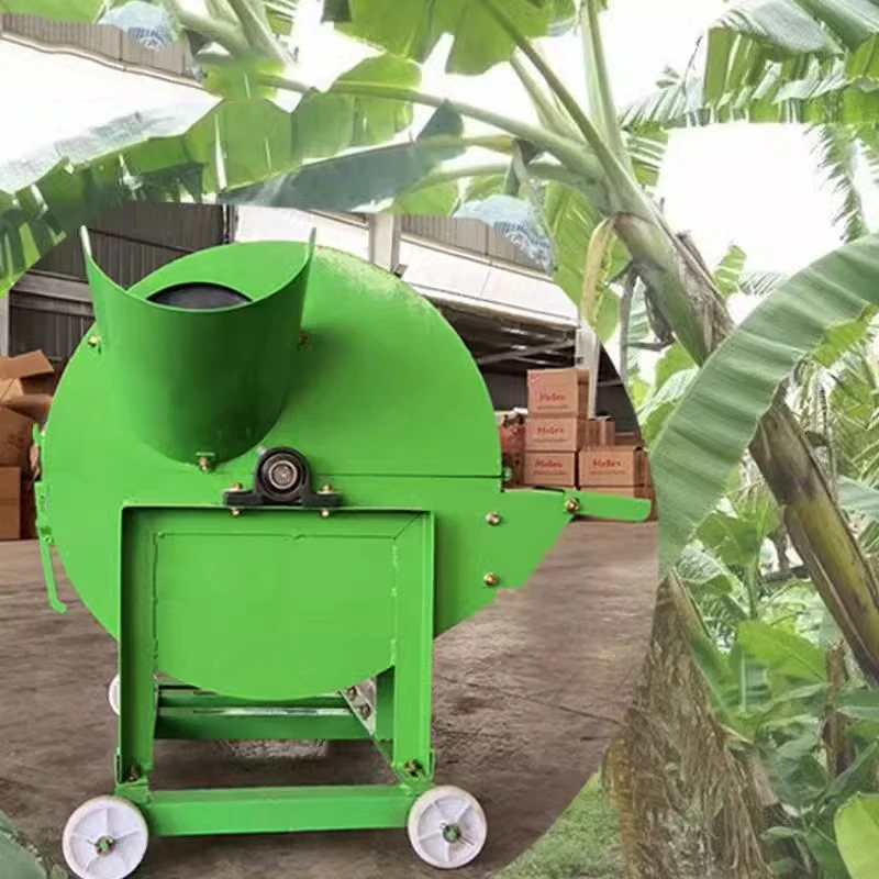 

Banana tree stem crusher Household 220V feed machine Radish pumpkin sweet potato cabbage chopping machine 700KG/H