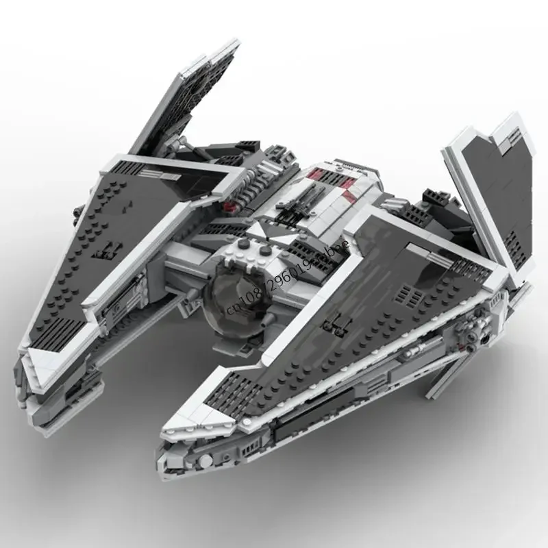 Nouveau 1656 pièces célèbre film de combat étoile Moc Fury classe Interceptor bricolage idées créatives enfant jouet anniversaire cadeau de noël Puzzle personnalisé