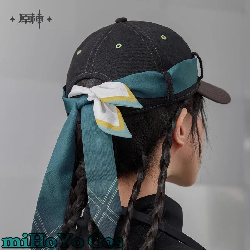 [Подлинная] игра Genshin Impact Kinich Theme Impression Series лента ковбойский бейсбольный аниме мультфильм солнцезащитный козырек шляпа с утиным языком
