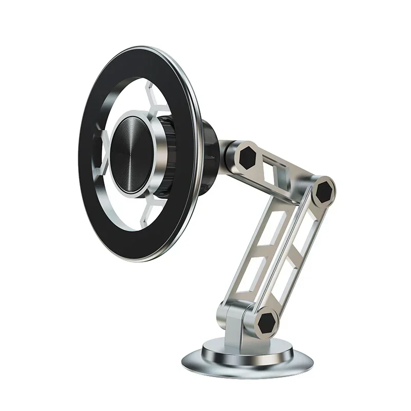 Supporto da scrivania per strumento magnetico per auto con rotazione a 360 ° universale in auto per iPhone 15 14 13 12 Pro Max X Samsung Xiaomi