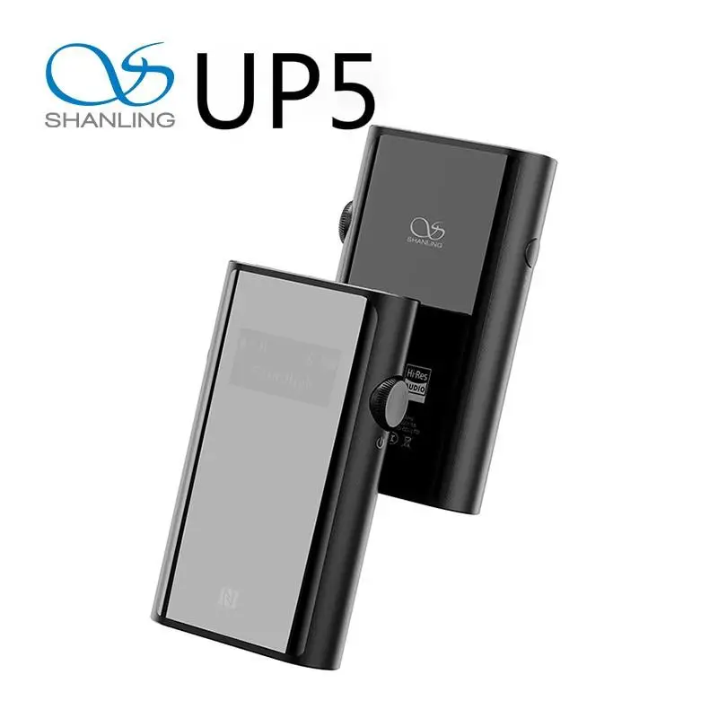 Shanling UP5 Dual ES9212C Balanced Bluetooth Decoding Headphone Amplifier USB DAC to 384K/ DSD256 3.5/ 2.5/4.4mm Headphones Jack