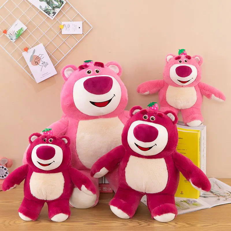 

MINISO 60 см Большой размер медведь Lotso плюшевые игрушки праздничный подарок домашний декор диван Плюшевые наволочки набивные куклы подарок на день рождения для детей