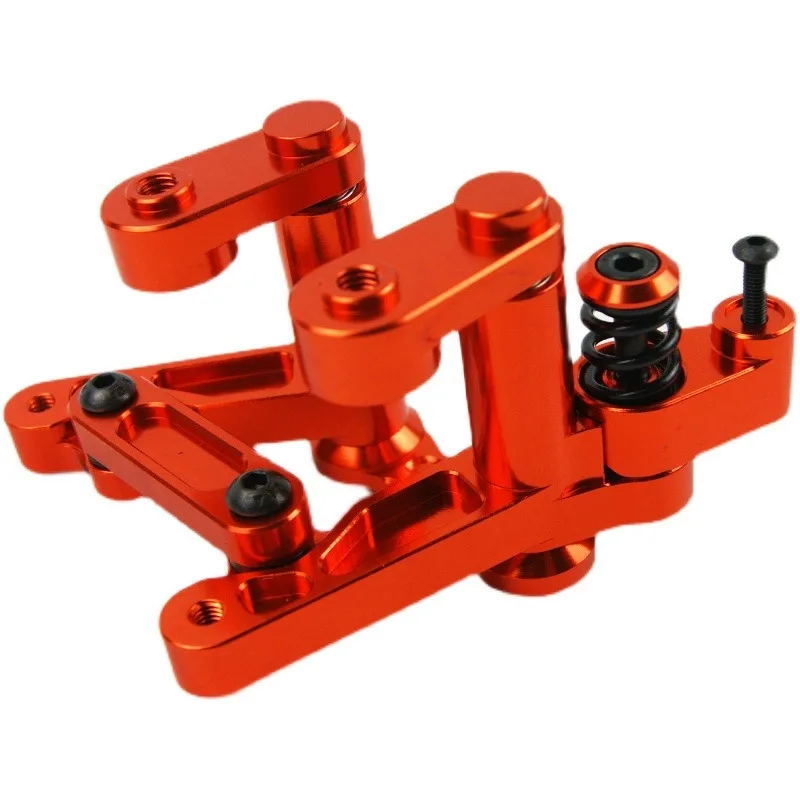 Conjunto de direção de metal durável, compatível com carros modelo de controle remoto HPI BAJA 5B/5T e Rovan KM