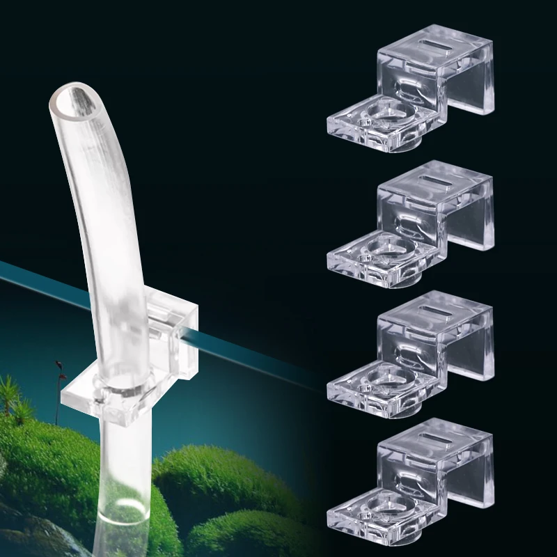 4/10Pcs Fish Tank Acrylic Clips for 5.5mm~15mm Wall Thickness Aquarium Lid Cover Support Holder Bracket Clamp Stand Supplies