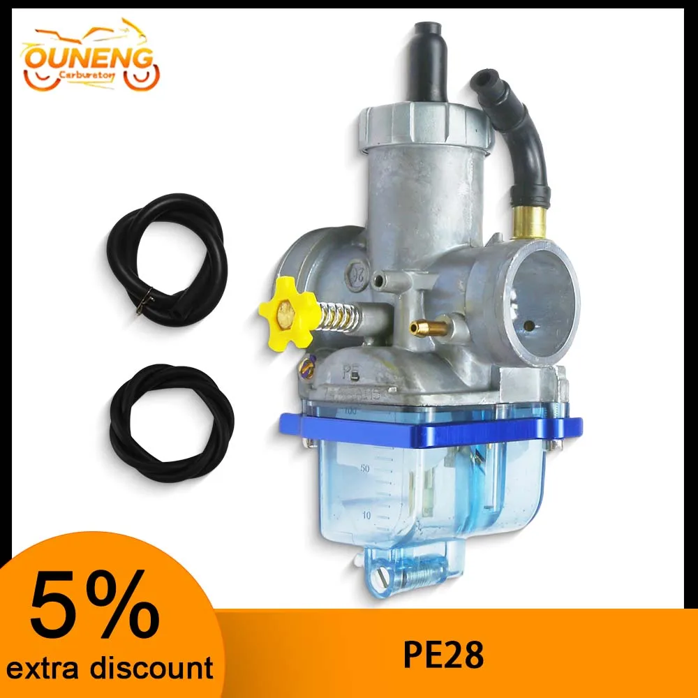 PE28 28mm Motorcycle Carburetor For Keihin NSR PRO NSR150 Scooter ATV Dirt Bike 100CC-250CC ATV Quad Pit Dirt Bike Scooter Carb