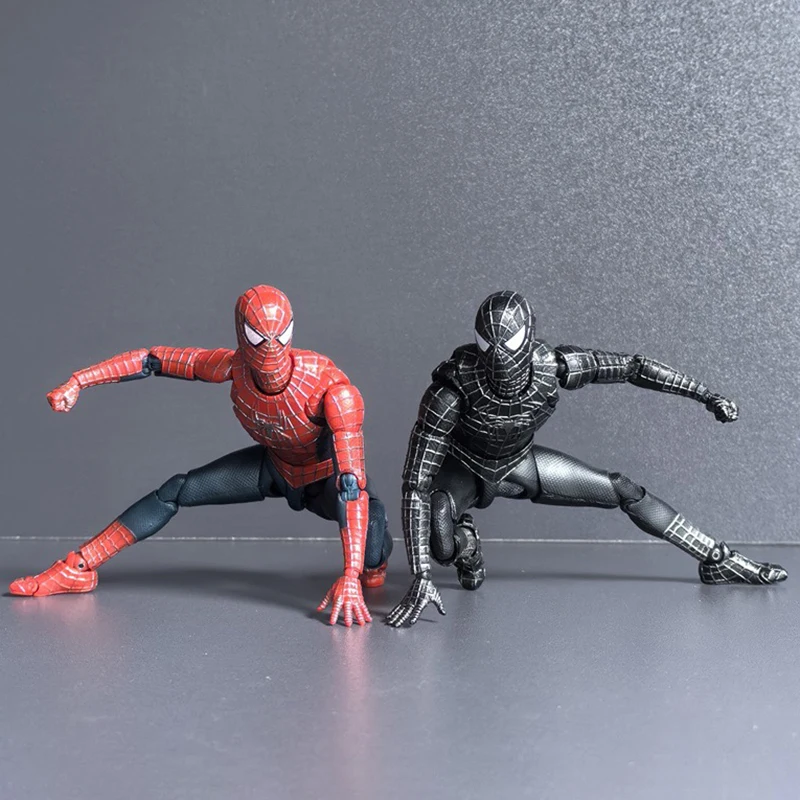 Фигурка Человека-паука 2099 Черный костюм Тоби Гарфилд Человек-паук 3 мл Legends Ct Toys Shf Venom Figuras S.H.Figuarts Модель в подарок