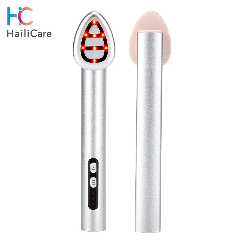 7 Colors LED Photon Eye Vibration Massager EMS Eye Face Lifting Beauty Device Remove Wrinkle Dark Circles Pockets Eye Care Tools