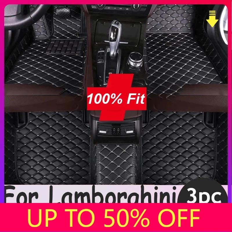 Car Floor Mat for Lamborghini Uevs Aventador Gallardo Huracan Urus Car Accessories