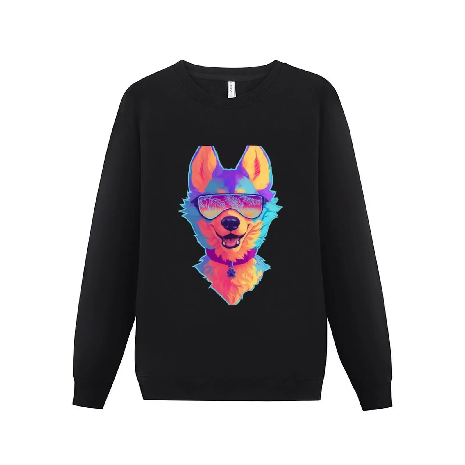 

New sparkle dog (furry merch) Sweatshirt streetwear men mens clothing anime clothes hooded sweatshirt