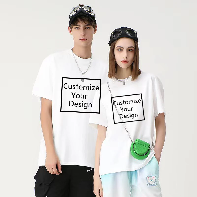 Customized men's T-shirt suitable for team gatherings, gym workouts. 100% pure cotton. 220G. Round neck. Short sleeve. image 2