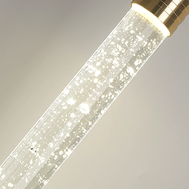 Luxury Crystal Pendant Light with Gold Fixtures Crystal Hanging Lamp  for Living Room Bedroom Dining Room Modern Home Decor