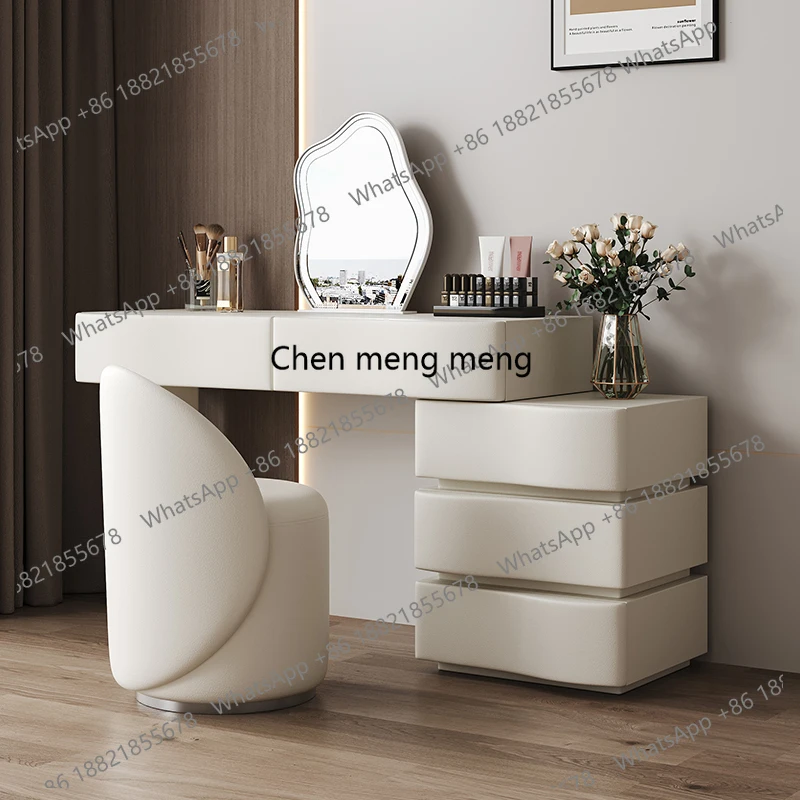 

Modern luxury Cabinet storage Dressing table with mirror chest of drawers Makeup vanity Toiletries dressers Bedroom Furniture