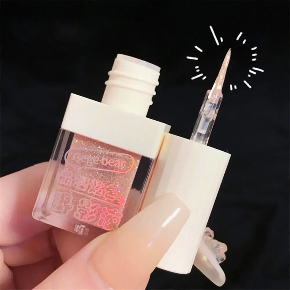 

Highlighter Skin Pigment Sequins Eyeliner Mini Fine Brush Liquid Eyeshadow Eye Glitter Diamond Eye Shadow Face Shimmer Gel