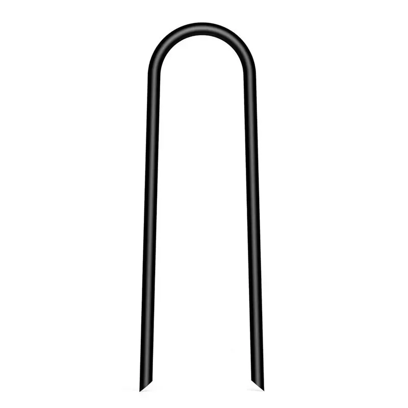 Upgraded Black Heavy-duty U-shaped Ground Nails, Heavy-duty Box Spring Anchor Kit, Suitable For Football Goals