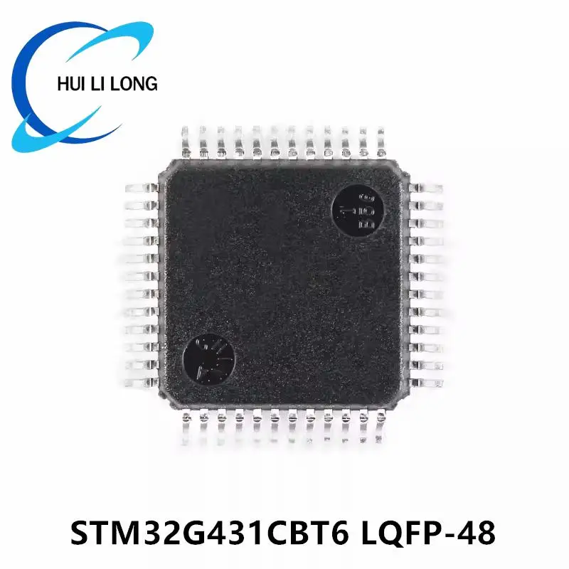 رقاقة MCU IC الأصلية ، stm32g1cbt6 ، وحدة تحكم ، STM32G431 ، STM32 ، G431CBT6 ، LQFP48 ، 52-Bit ، جديدة
