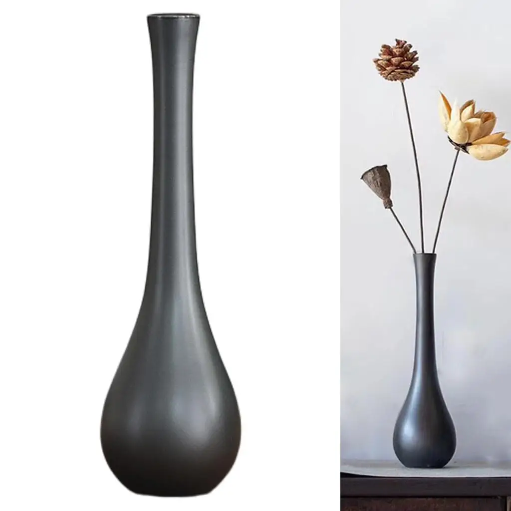 Ceramic Dry Flower Vase Decorative Planter Pot Office Living Room Decor