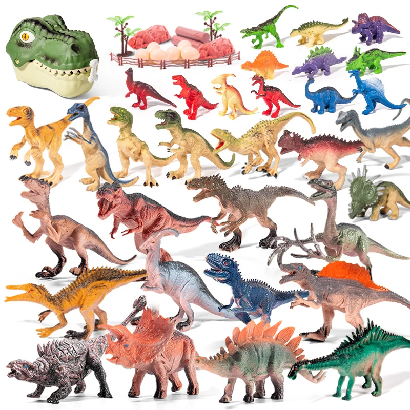 

Kids Jurassic Dinosaur Model Toy For Boy Dinosaur World Park Simulation Tyrannosaurus rex Action Figures Children 3 Years Gifts