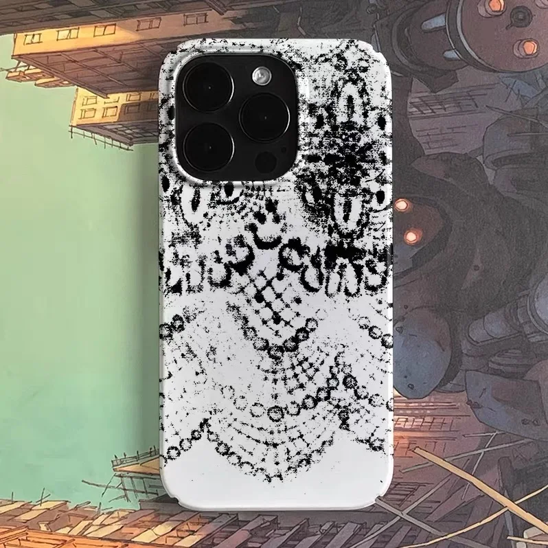 

Retro Black and White Style Phone Case for IPHONE 17 Air 16E 15 PROMAX 14 Plus 13 12 MINI 11 PRO 16Plus XR Acrylic Phone Cover