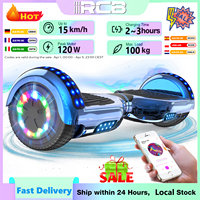 RCB Hoverboard, 6.5 Inch Two Wheel Hoverboard with Bluetooth Speaker with LED Light, Hoverboard Gift for Kids and Adults