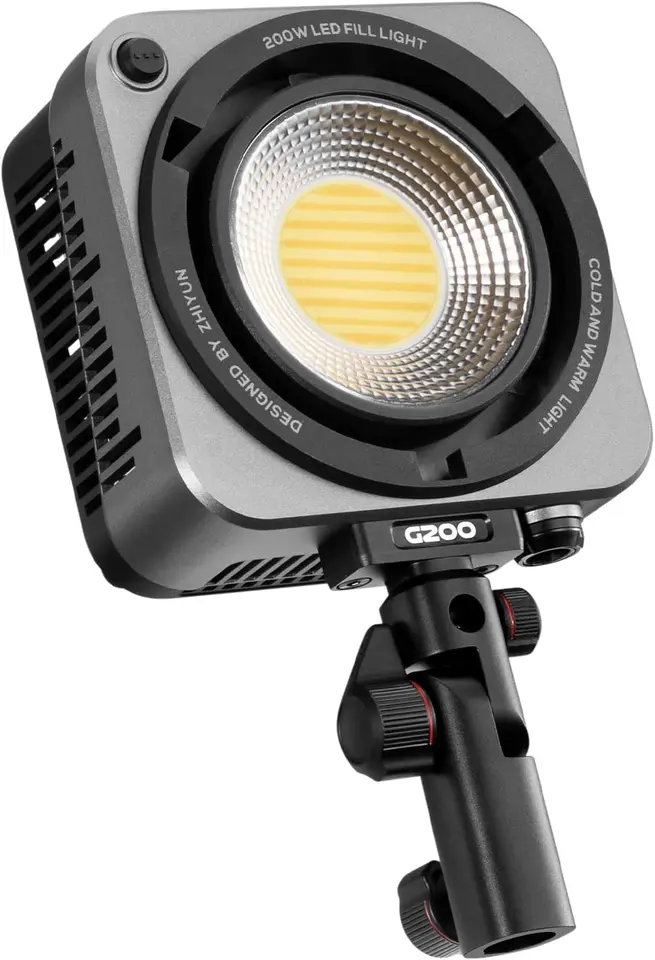 ZHIYUN Molus G200 200W ビデオライト Bowensマウント付