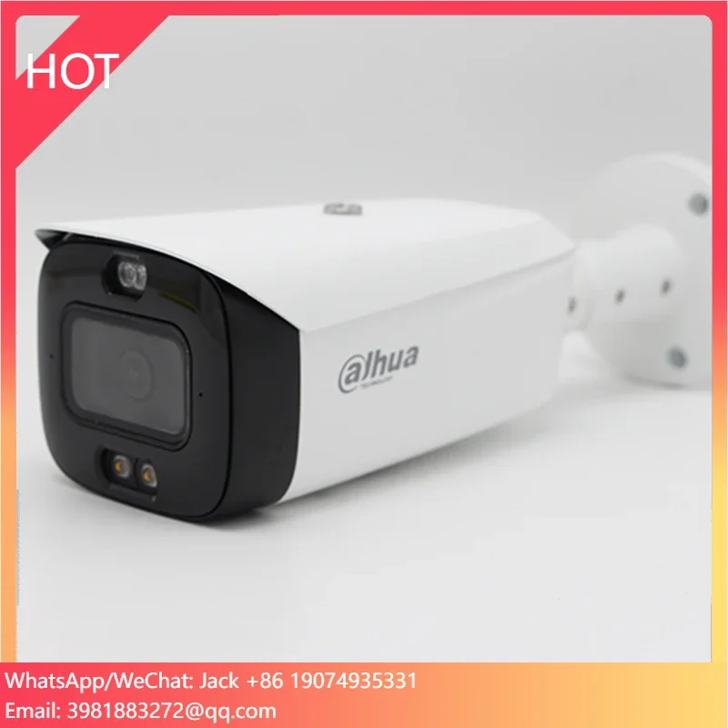 

Original IPC-HFW2449T-AS-IL 4MP Smart Dual Light Fixed-focal Bullet WizSense Network Camera Built-in Warm Light And IR LED