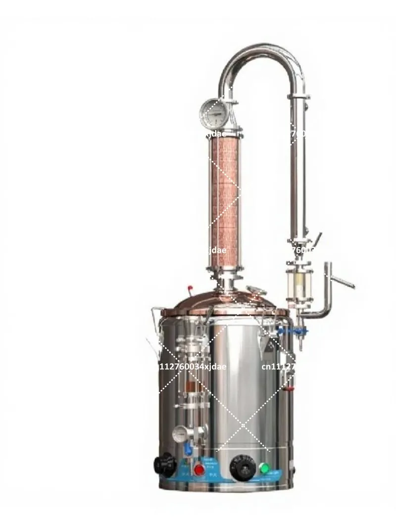 Small Glass Essential Oil Distiller Still Pot Multi Function Plant Extract Kit