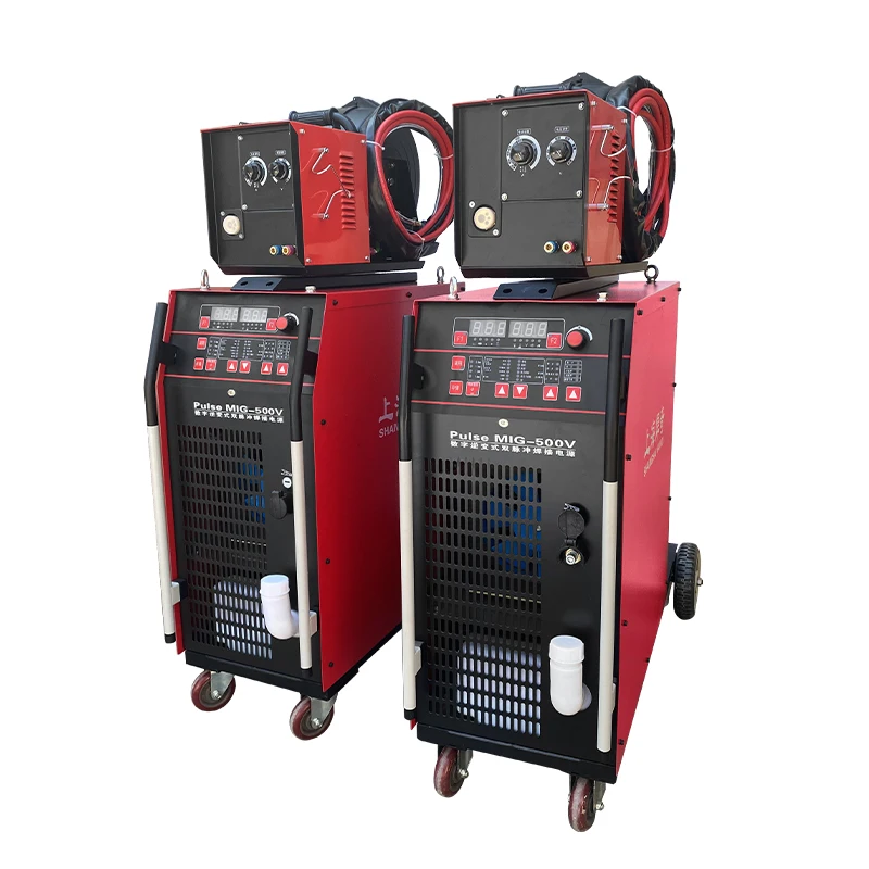 

Mig-500MAG/Mig/MMACO2 Double Pulse Gas Shielded Welding Machine Heavy Industrial Aluminum Welding Machine