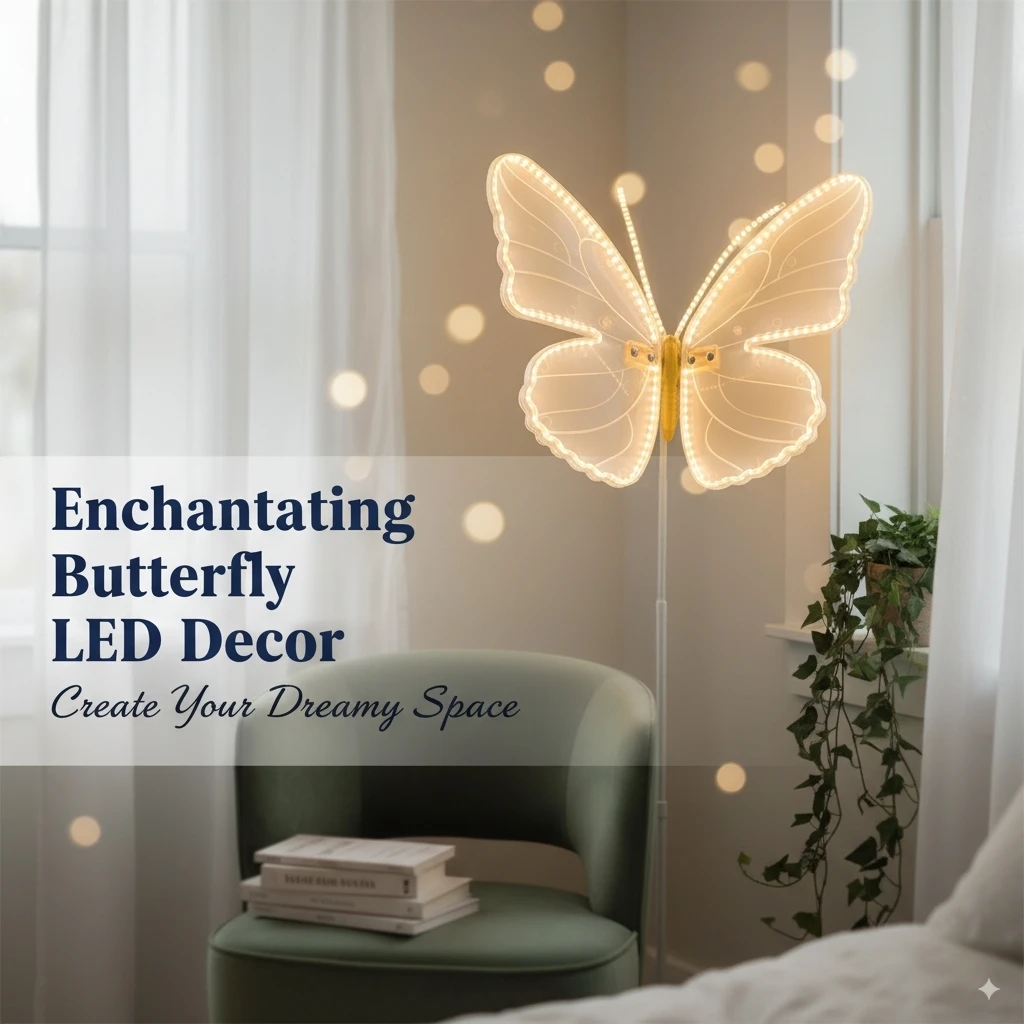 

Wedding Butterfly Glow Lights Simulation Outdoor Dynamic And Static Decorative Lamps For Holiday Party Garden Yard Patio Event