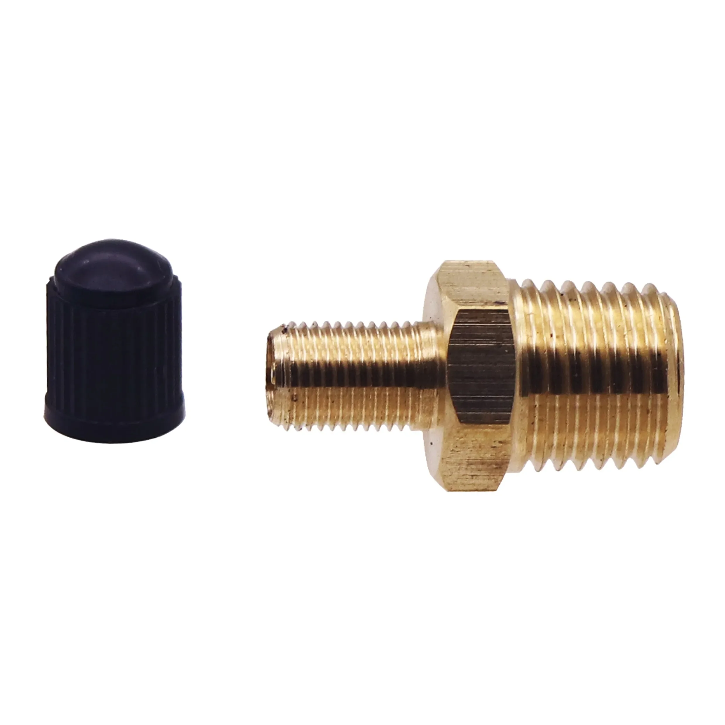 1pc,Brass Tank Valve,Air Chuck,1/4\