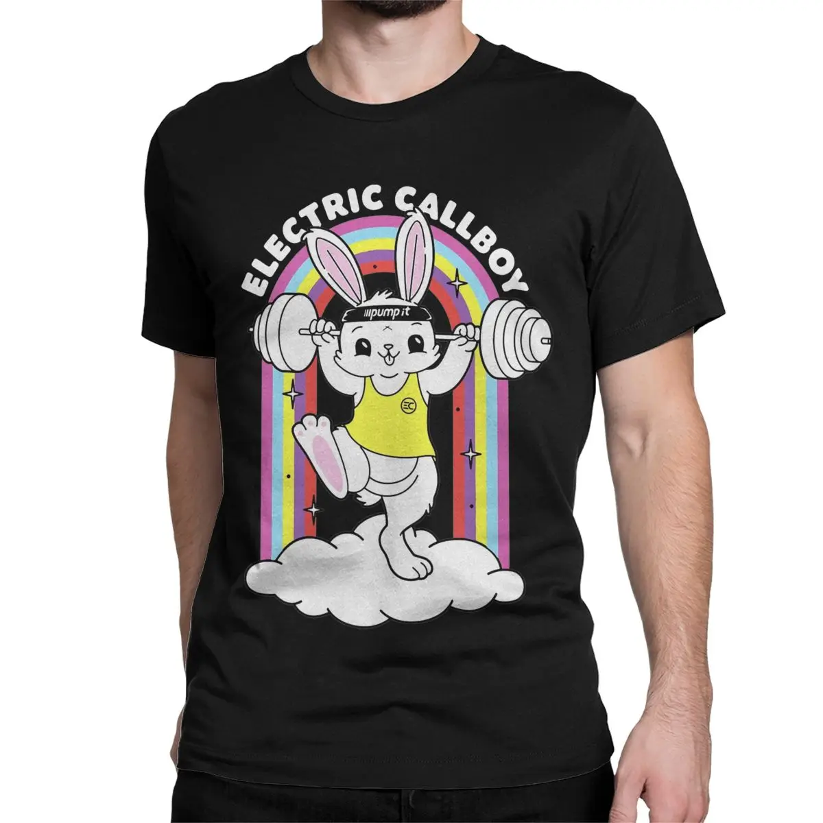 Electric Callboy Men Women\'s T Shirt German Music Vintage Tee Shirt Short Sleeve Crew Neck T-Shirt Cotton Plus Size Clothes