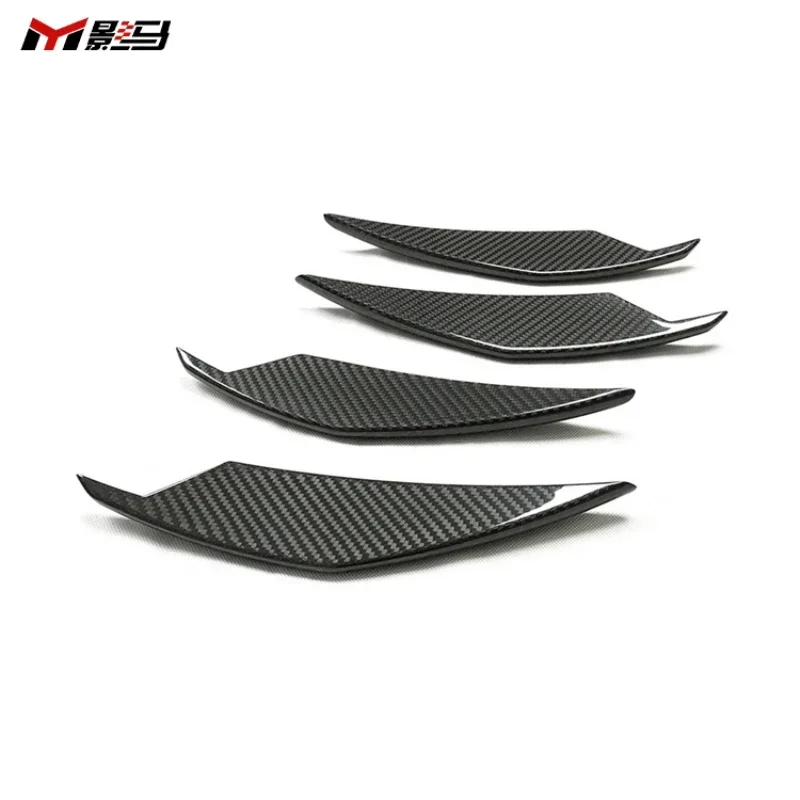 For BMW G80 G82 G83 M3 M4 Dry carbon front bumper Air Knife body exterior trim kit