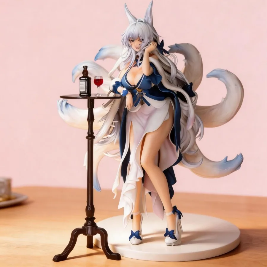 

Anime Azur Lane Shinano Figure 28cm GK Statue Collectible Model Toy Desktop Ornament for Fans Home Decoration