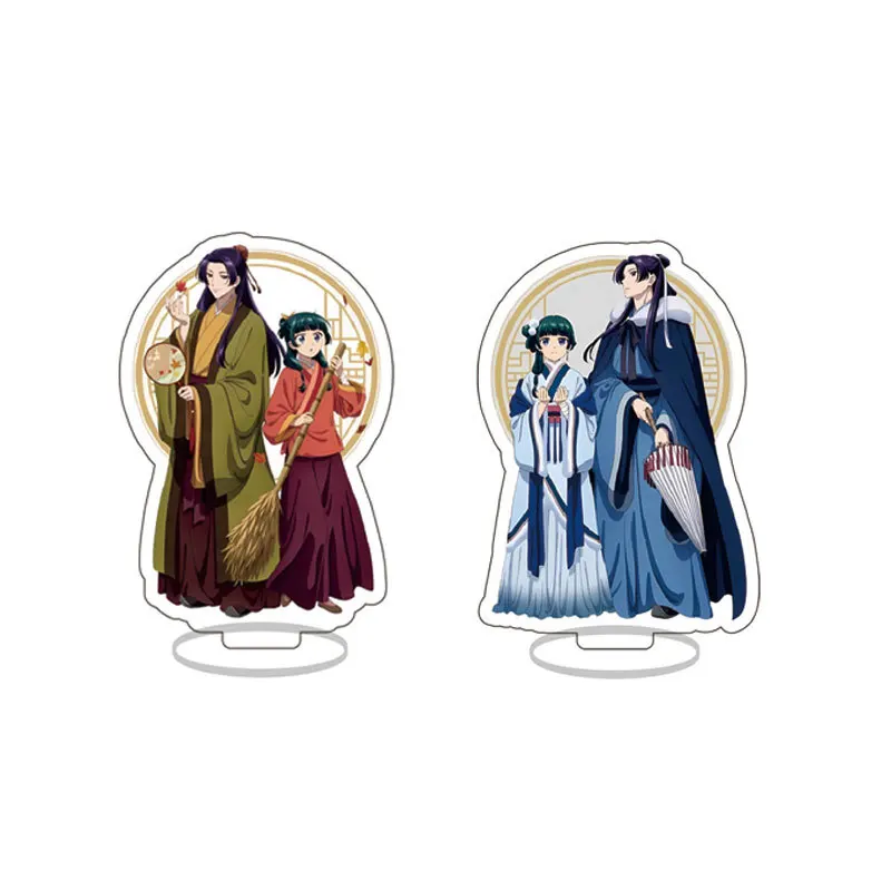 The Apothecary Diaries - Figura Decorativa de Acrílico de 10 cm para Parejas, Modelo Original para Escritorio, Producto de Dibujos Animados, Bonito y Adorable