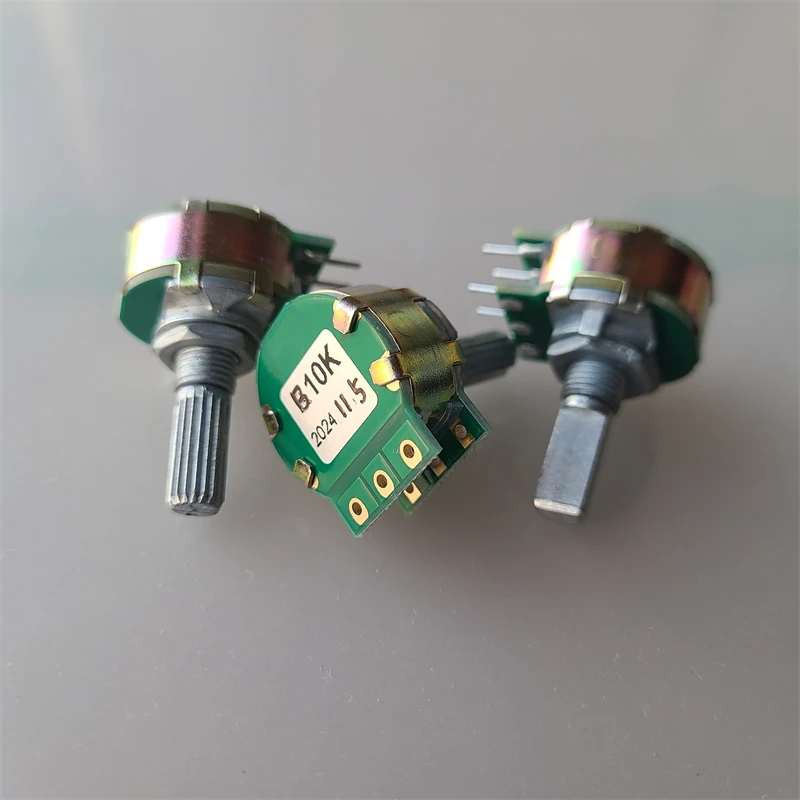 Step Potentiometer 21 Gears B Type Double Potentiometers Tone 6 Pin Chip Resistor B10K B20K B50K B100K For Electric Guitar Bass