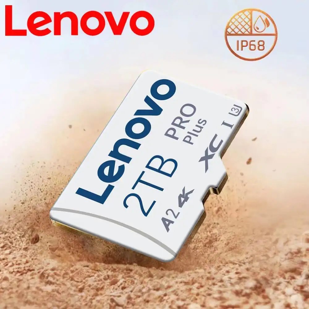 Lenovo High-Speed Memory Card for Nintendo Switch PS5 - 2TB 1TB 512GB 256GB 128GB Micro SD TF SD Card