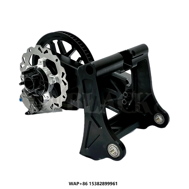 Black3 High-End Rear Suspension Arm Aluminum Alloy Motorcycle Modification Package Softail -Models Single-sided Swingarm