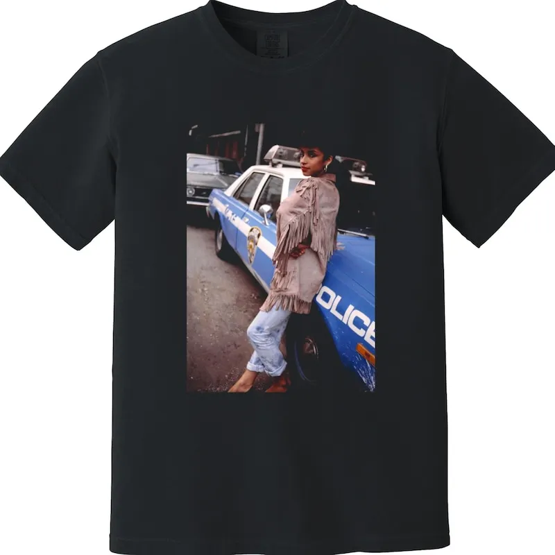 Sade Diamond Life T Shirt - Police Car, Smooth Operator - No Ordinary Love - Love Deluxe - Sweetest taboo - Adu