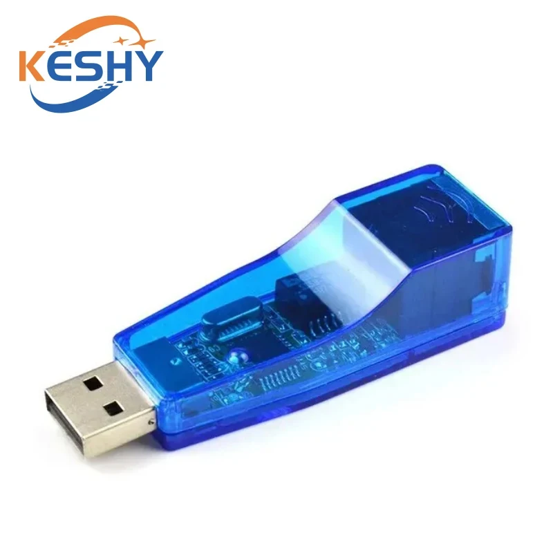 USB 10/100Mbps Network Card USB to RJ45 Ethernet LAN Network Converter Suitable for PC Laptop Win 7 Android Mac Adapter